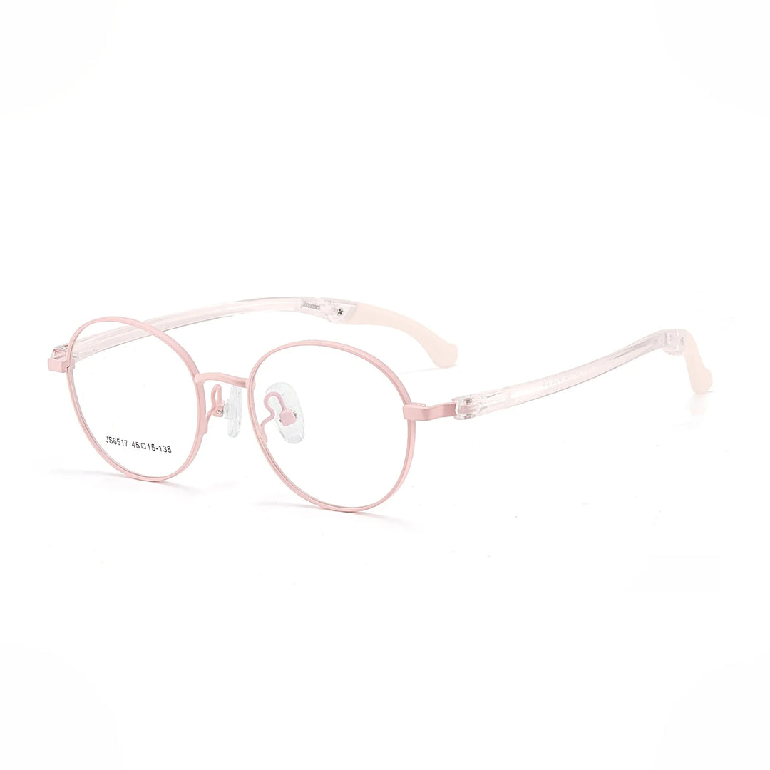 Xbora Unisex Youth's Full Rim Oval Tr 90 Titanium Eyeglasses 65177