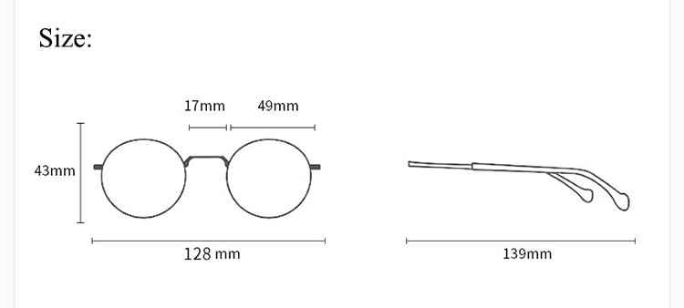 Bclear Unisex Children Full Rim Round TR 90 Titanium Eyeglasses Kd8809 Full Rim Bclear   