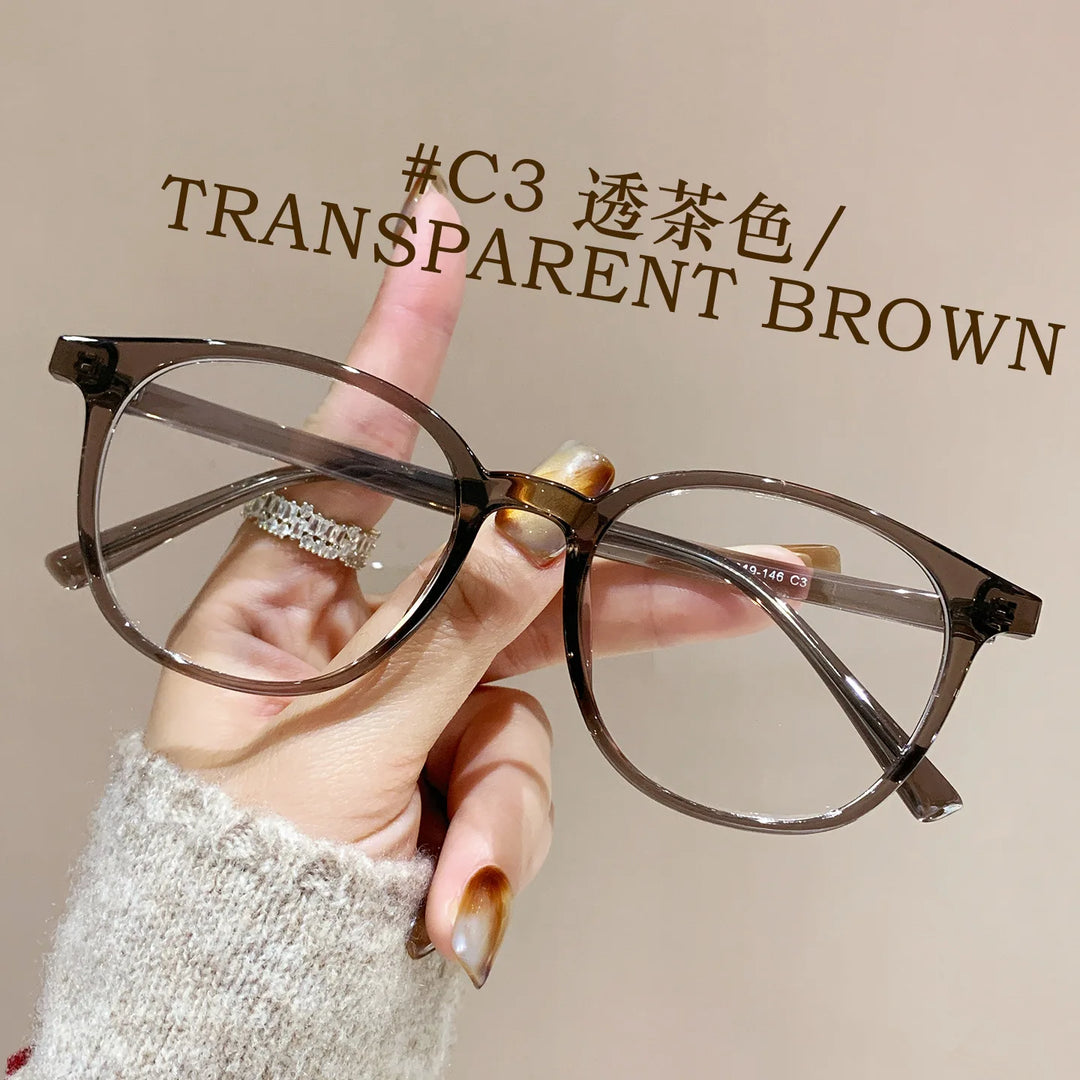 Zirosat Unisex Full Rim Retro Square Blue Light Prescription Eyeglasses 18S288A - view 7