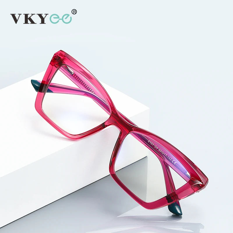 Vicky  Women's Full RIm Square Tr 90 Alloy Reading Glasses 2151 Reading Glasses Vicky   
