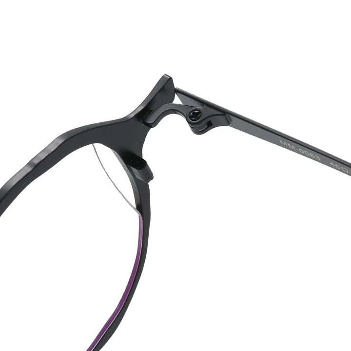 Muzz 0063 men's IP titanium prescription eyeglasses — view 8