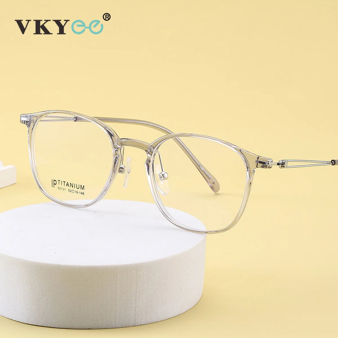 Vicky Women's Full Rim Oval Round Tr 90 Titanium Reading Glasses 50131