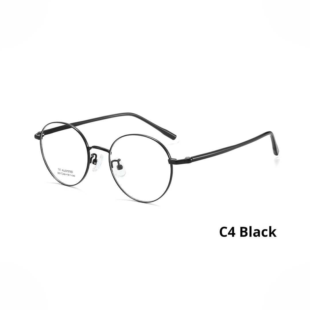 Momoja Women's Full Rim Oval Round Alloy Eyeglasses 73031