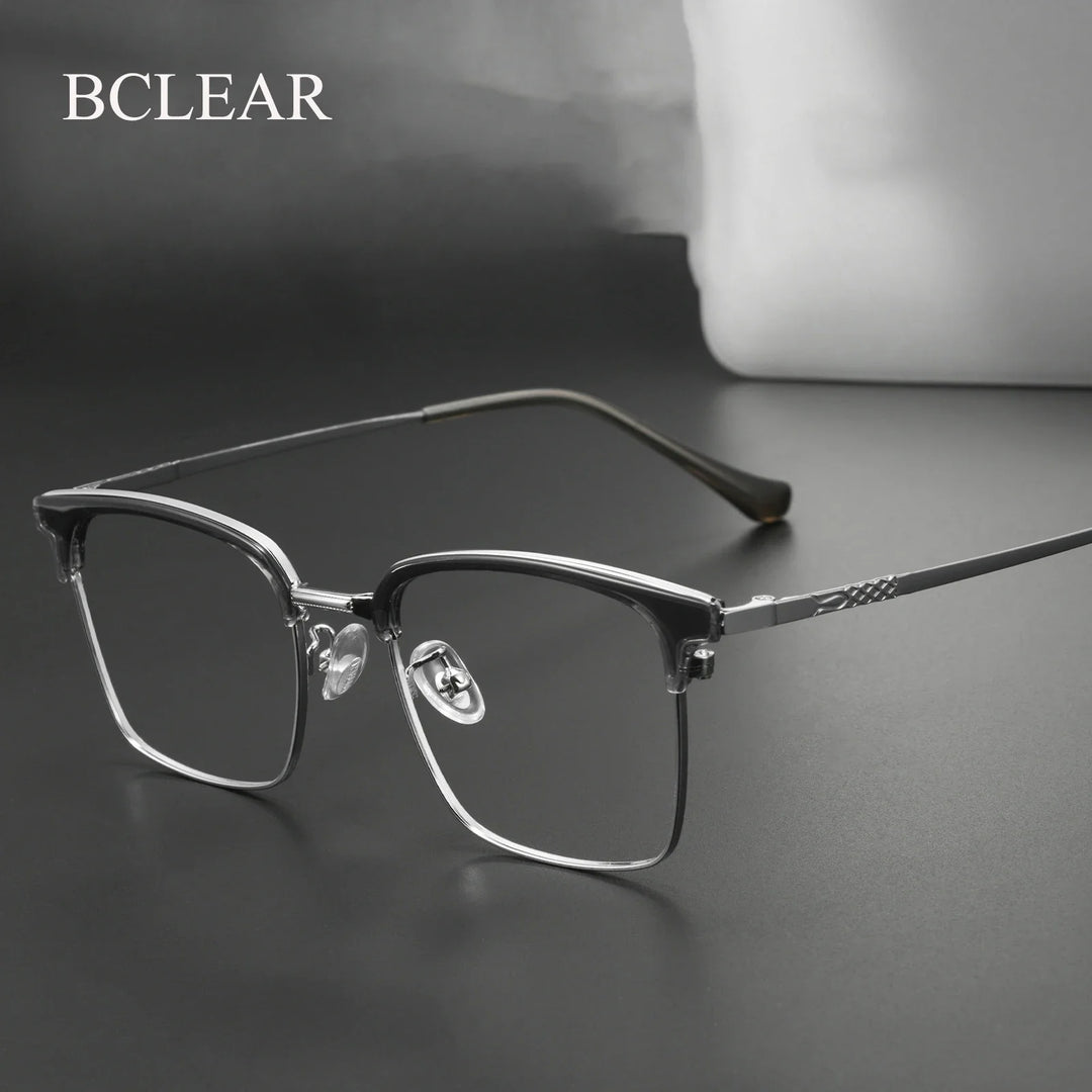 Bclear Unisex Full Rim Browline TR90 Eyeglasses BSF-R6094ZF