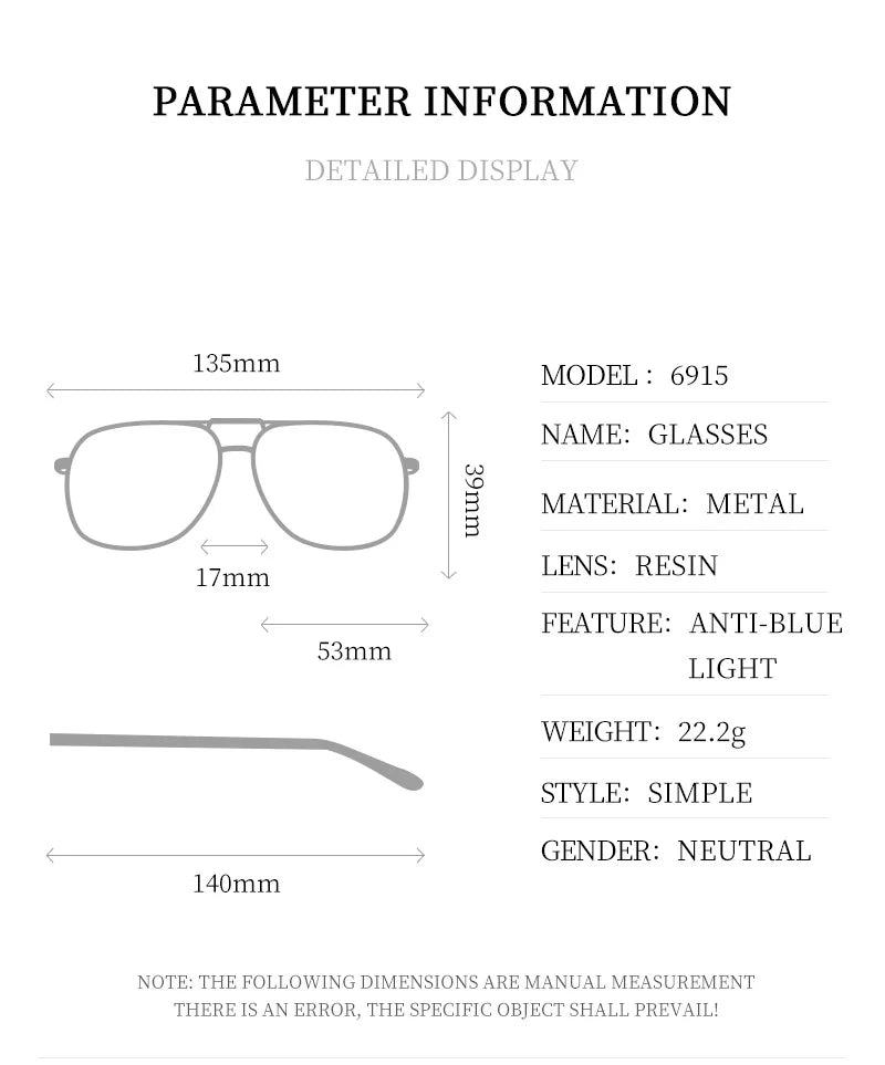 Vicky Women's Full Rim Square Alloy Acetate Reading Glasses 69151
