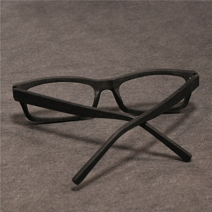 Cubojue Unisex Full Rim Rectangle Tr 90 Titanium Presbyopic Reading Glasses 521828p Reading Glasses Cubojue   