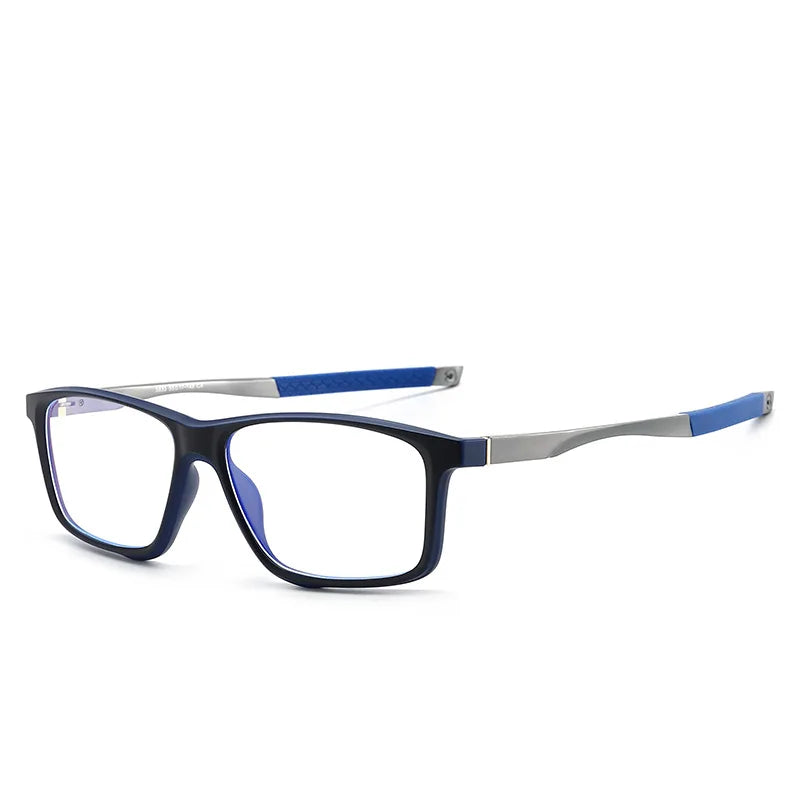 Muzz 58330 unisex square cycling TR-90 prescription eyeglasses — view 7