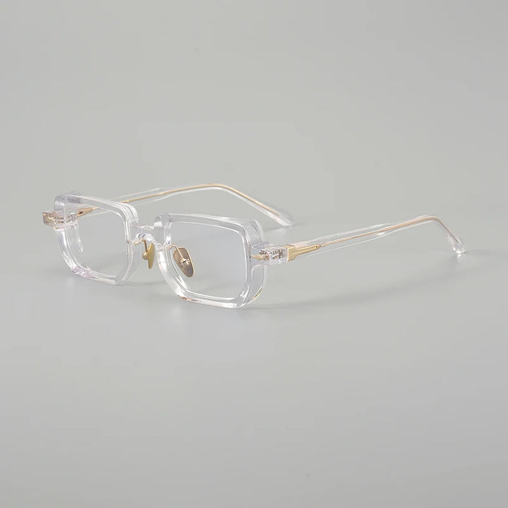 Aror Men's Full Rim Square Brow Line Thick Acetate Eyeglasses 396159