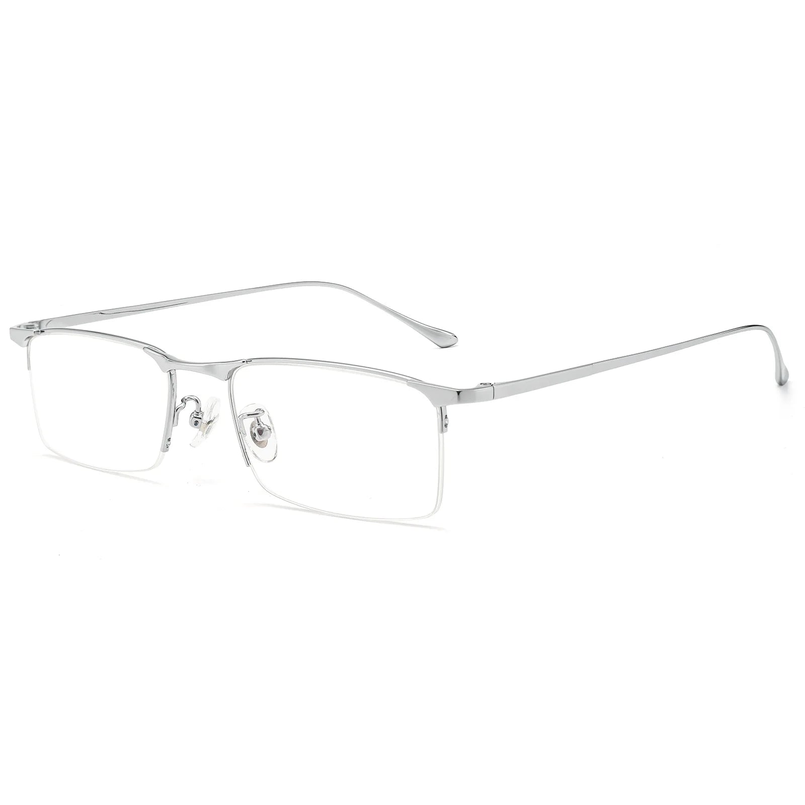 Gmei Optical 2089T men's square pure titanium prescription eyeglasses