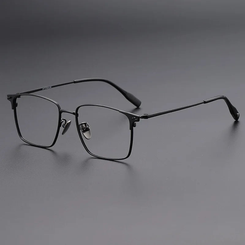 Yimaruili Men's Full Rim Square Alloy Eyeglasses 810085