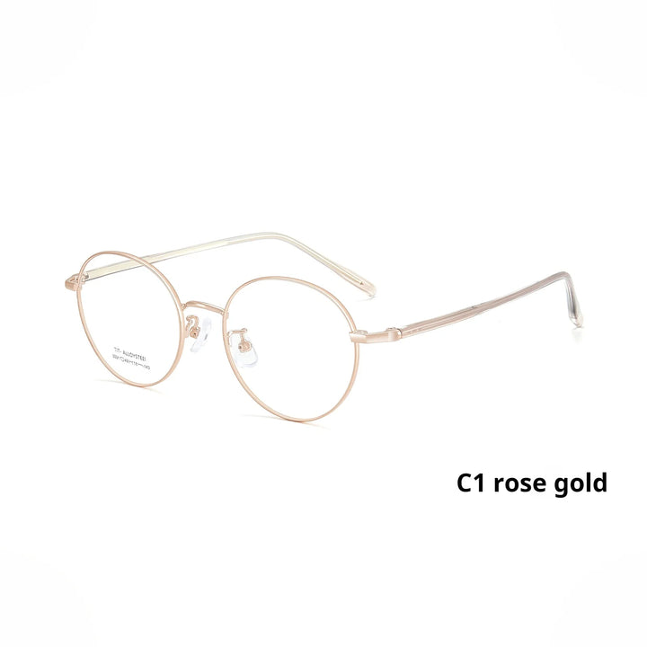 Momoja Women's Full Rim Oval Round Alloy Eyeglasses 73031