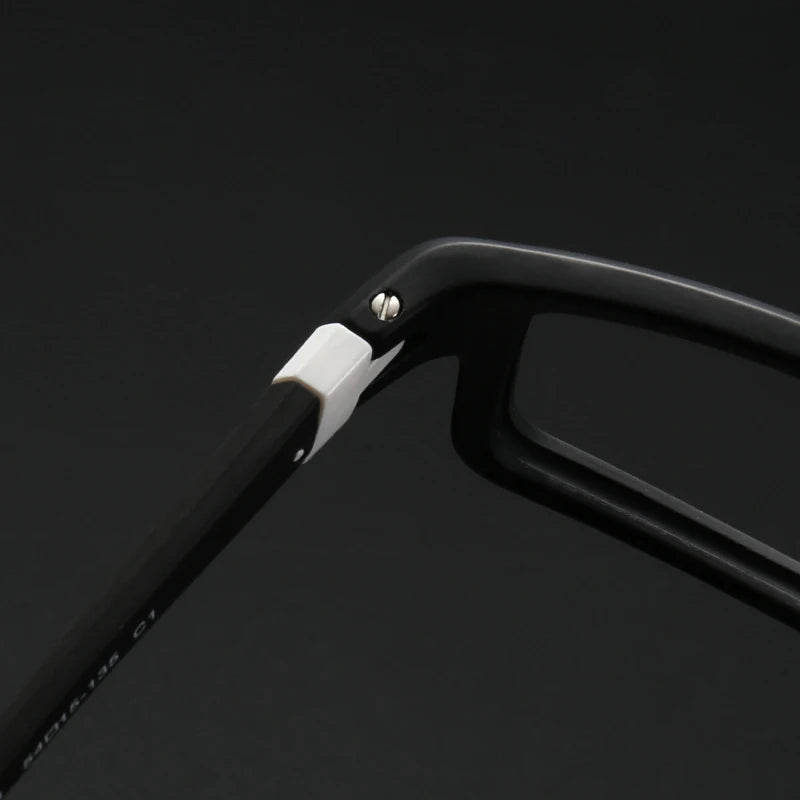 Muzz 8233 men's square bendable TR-90 prescription eyeglasses — view 8