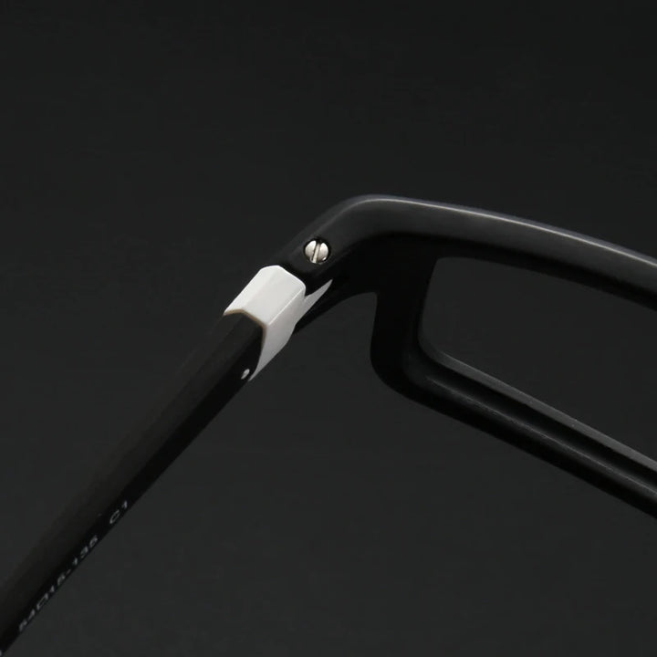 Muzz 8233 men's square bendable TR-90 prescription eyeglasses — view 8
