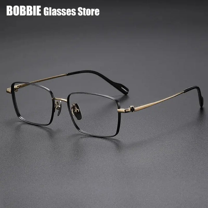 Bobbie Full Rim 810150 Unisex Titanium Square Frames FuzWeb