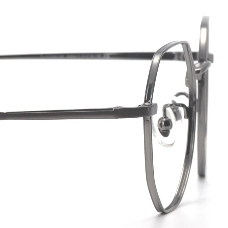 Muzz 854103 unisex titanium prescription eyeglasses — view 7