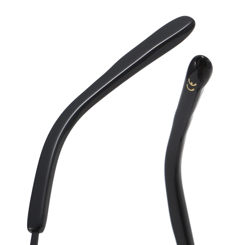 Muzz 0086 men's square IP titanium prescription eyeglasses — view 10