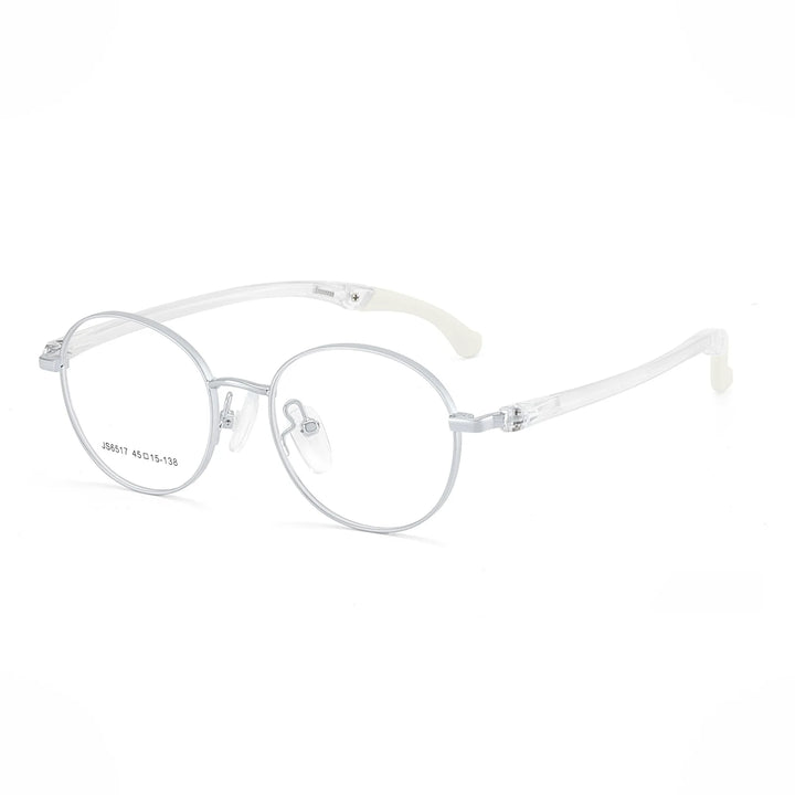 Xbora Unisex Youth's Full Rim Oval Tr 90 Titanium Eyeglasses 65177