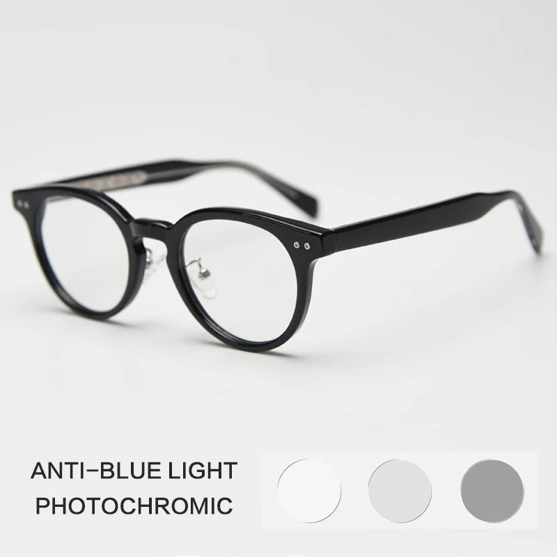 Gatenac Full Rim Square Tr 90 Titanium Photochromic Reading Glasses G83078