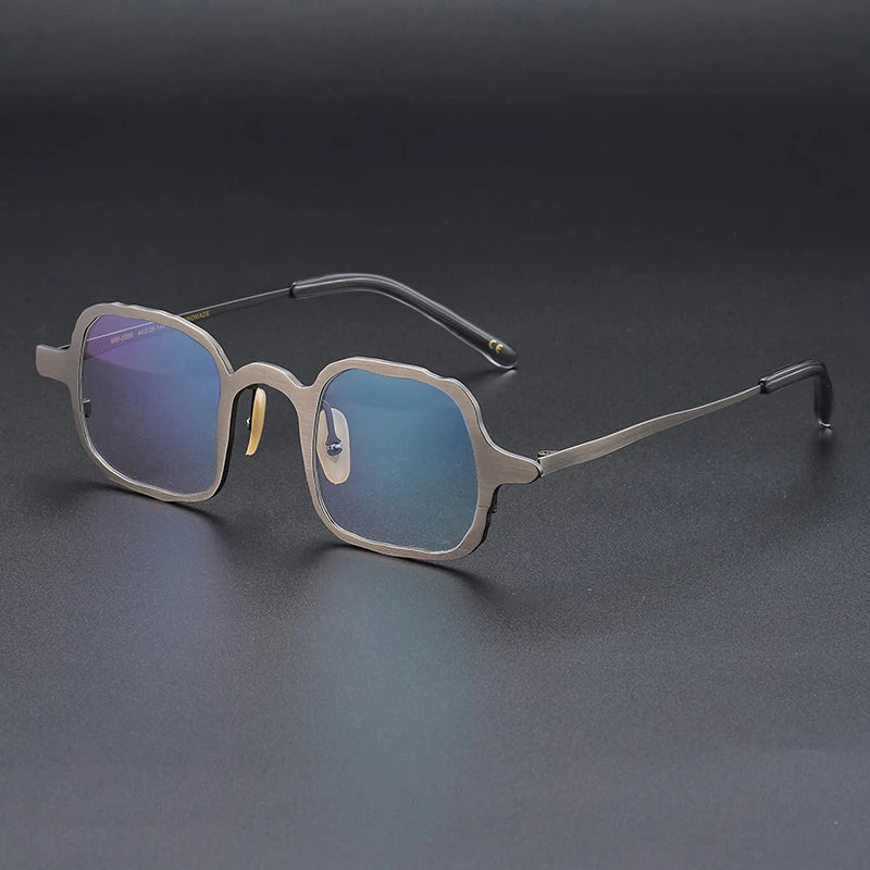 Muzz 0063 men's IP titanium prescription eyeglasses — view 3