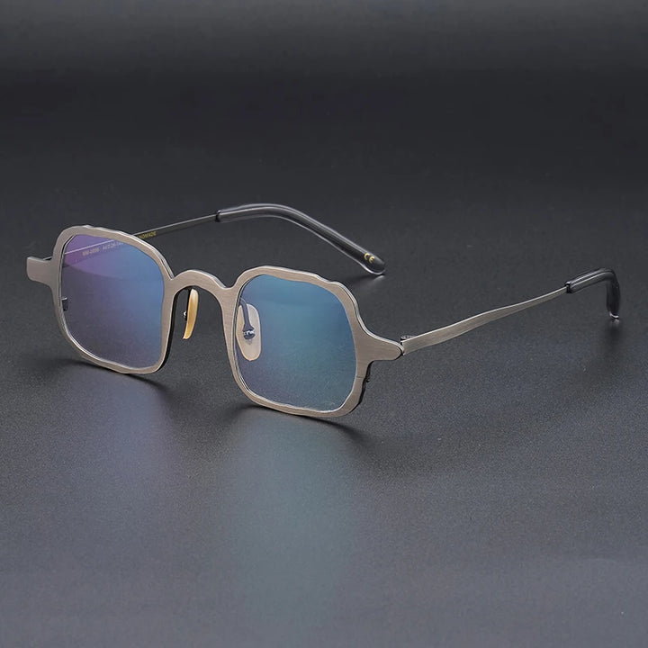 Muzz 0063 men's IP titanium prescription eyeglasses — view 3