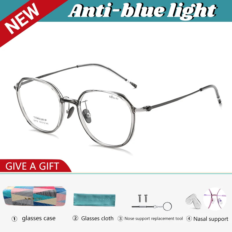 Vicky Women's Full Rim Oval  Tr 90 Titanium Reading Glasses 91164