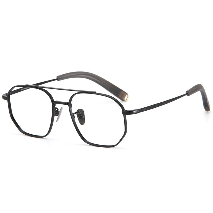 Muzz W7518 unisex IP titanium prescription eyeglasses — view 5
