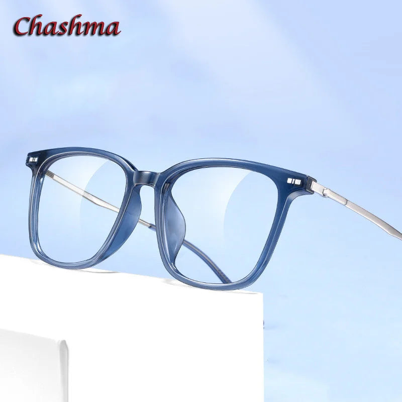 Chashma Ochki Unisex Full Rim Square Tr 90 Eyeglasses 3020 Full Rim Chashma Ochki   