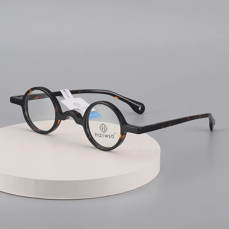 Cubojue Women's Full Rim Round Acetate Reading Glasses 13835
