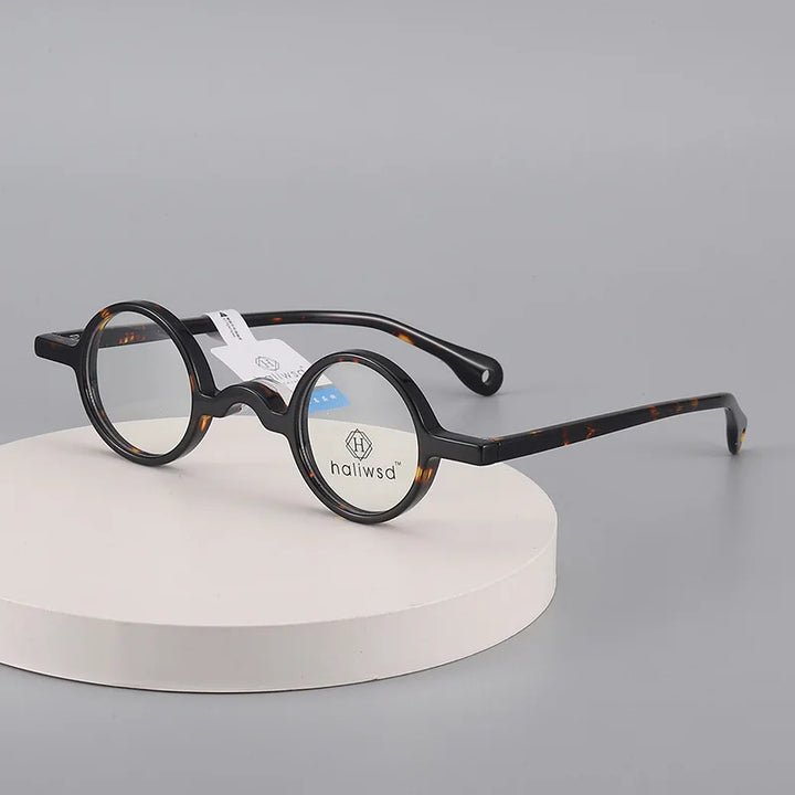 Cubojue Women's Full Rim Round Acetate Reading Glasses 13835