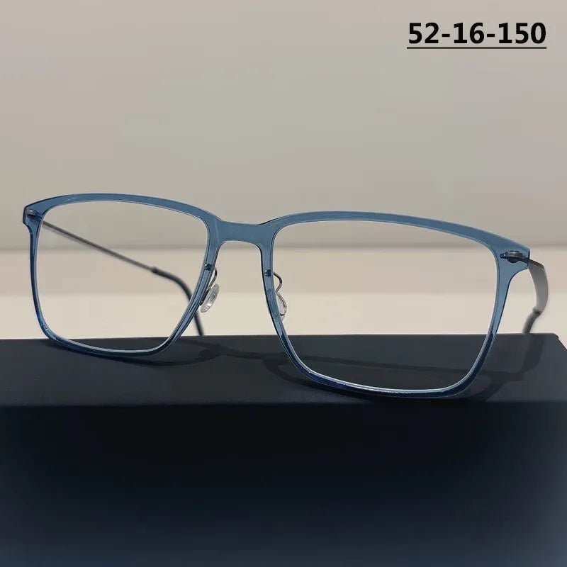Bobbie Unisex Full Rim Square Acetate Eyeglasses 6525