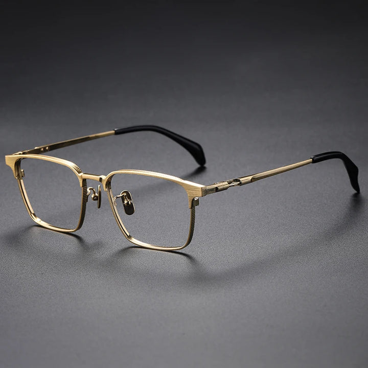 Muzz 07527 men's pure titanium prescription eyeglasses — view 4