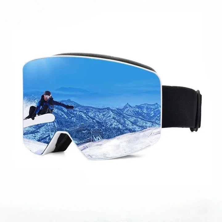 Hewei Unisex Full Rim Square Tr 90 Ski Goggles UV400 21435