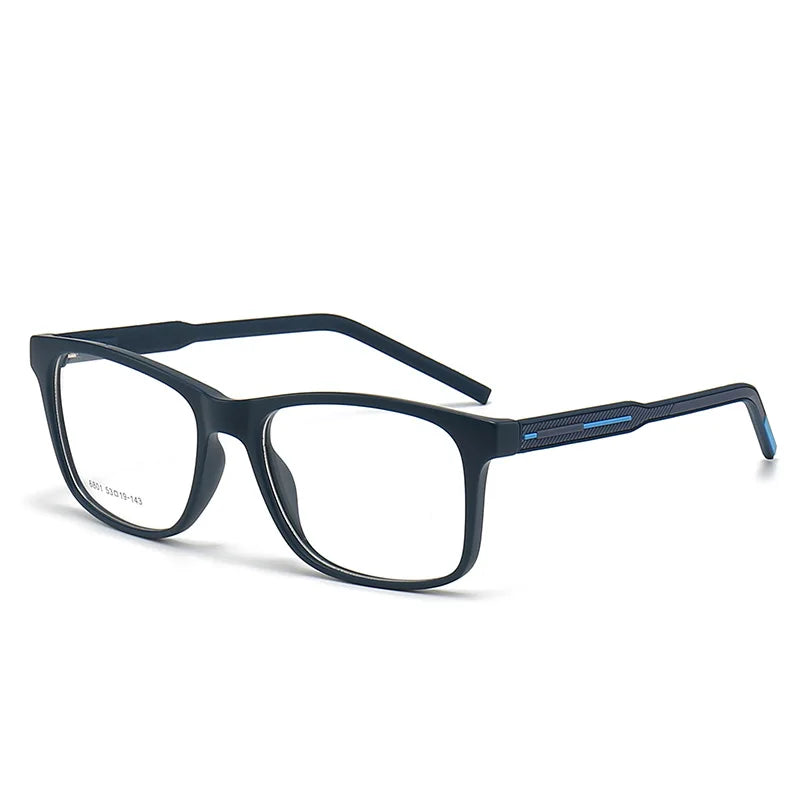 Muzz 68010 men's square TR90 prescription eyeglasses — view 17