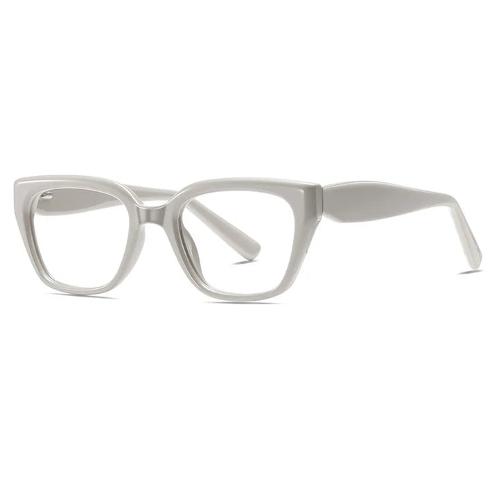 Yimaruili Women's Full Rim Square Cat Eye Tr 90 Alloy Eyeglasses 70314