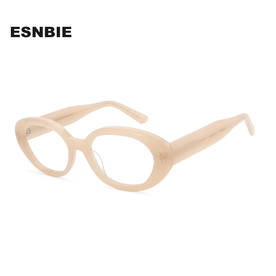 Esnbie Women Full Rim Cat Eye Acetate Eyeglasses Fuz 16 - view 2