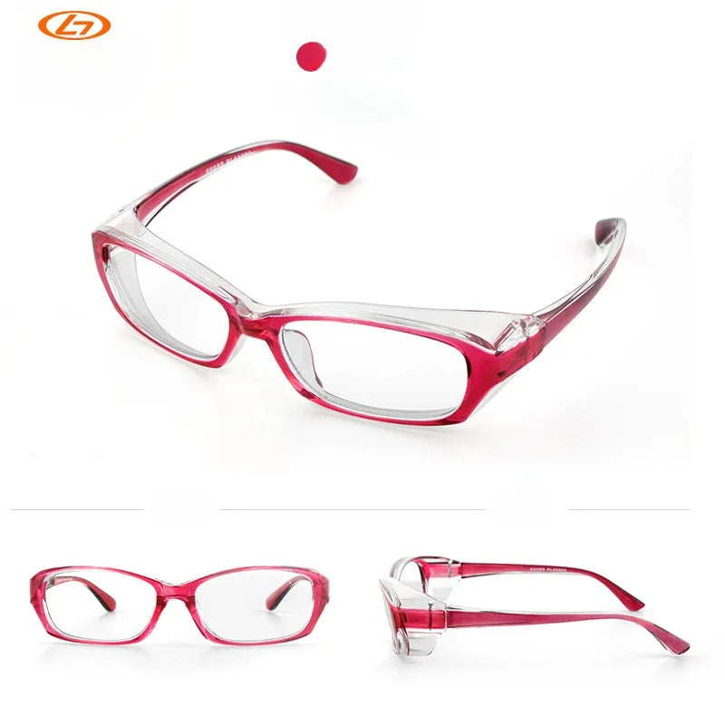 Momoja Unisex Full Rim Oval Goggle Style Tr 90 Sport Eyeglasses G7101