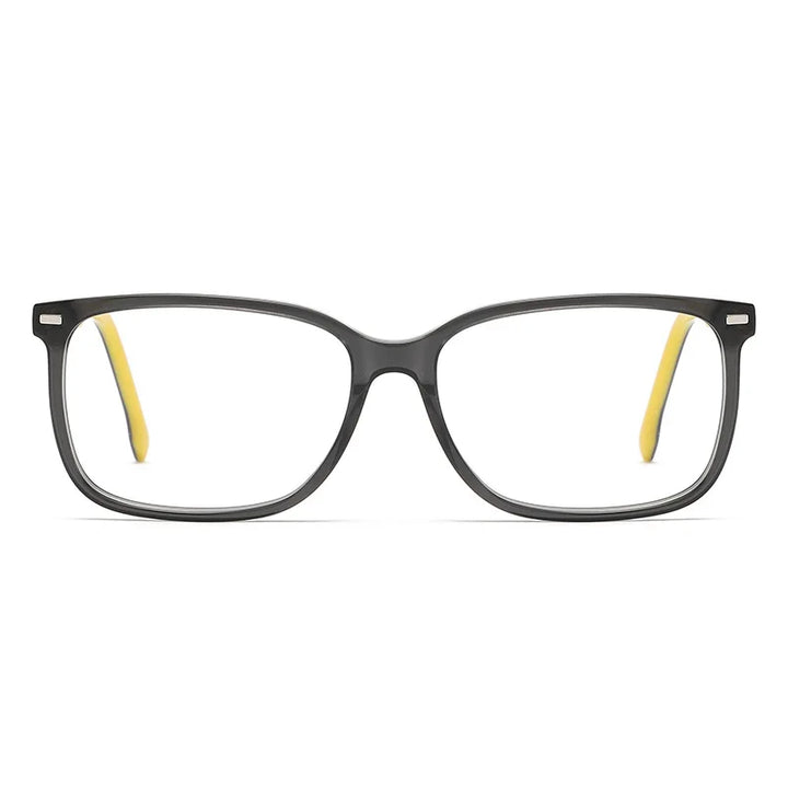 Momoja Unisex Full Rim Square Acetate Eyeglasses 71817