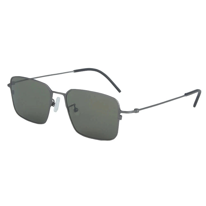 Bobbie Men Full Rim Square Titanium Polarized Sunglasses KMN502