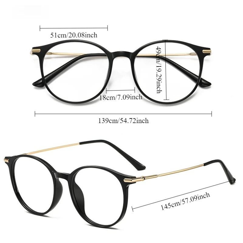 Meeshow Women's Full Rim Square Tr 90 Titanium Reading Glasses 76008