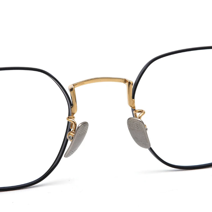 Muzz 80808-1 men's oval IP titanium prescription eyeglasses — view 7