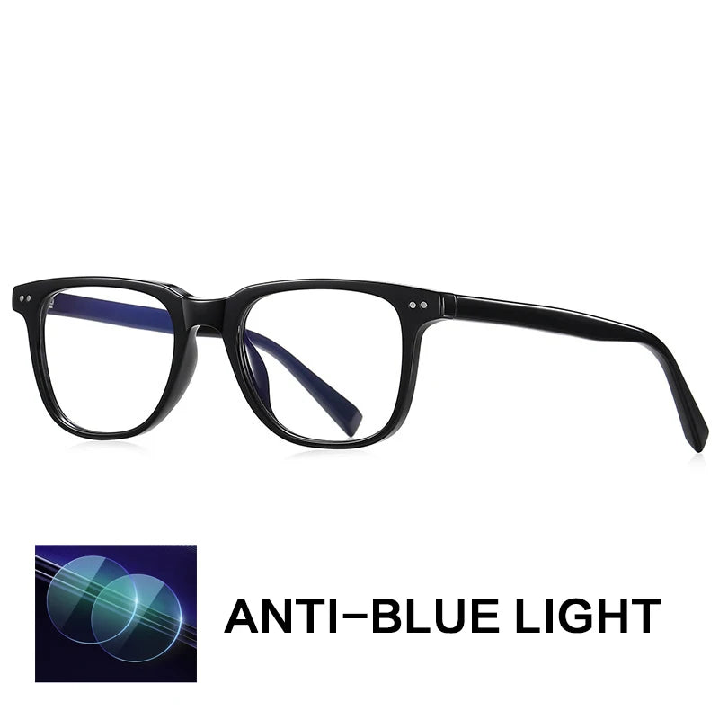 Gatenac Unisex Full Rim Square Tr 90 Titatnium Reading Glasses Gxy2119