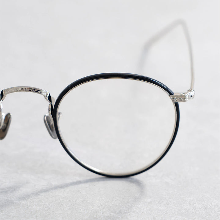 Blackmask Unisex Full Rim Round Titanium Eyeglasses BM-W717