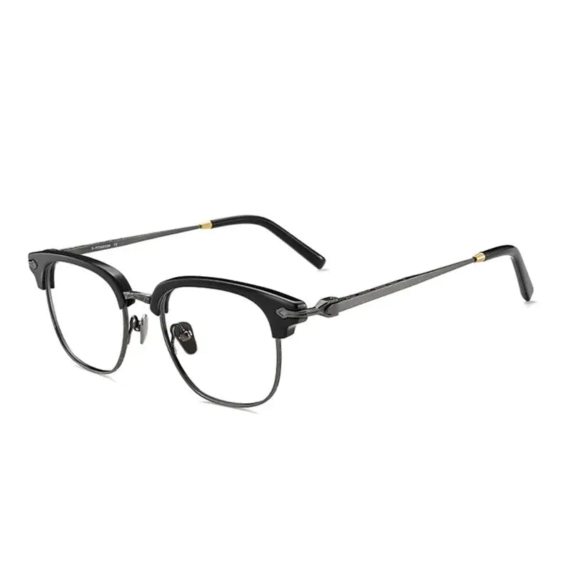 Bobbie 230600 Full Rim Unisex Square 141mm Titanium Frames FuzWeb