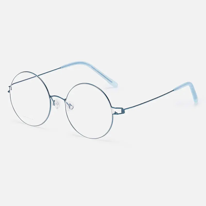 Bobbie 822900 Unisex 122mm Ful Rim Oval Titanium Frames FuzWeb