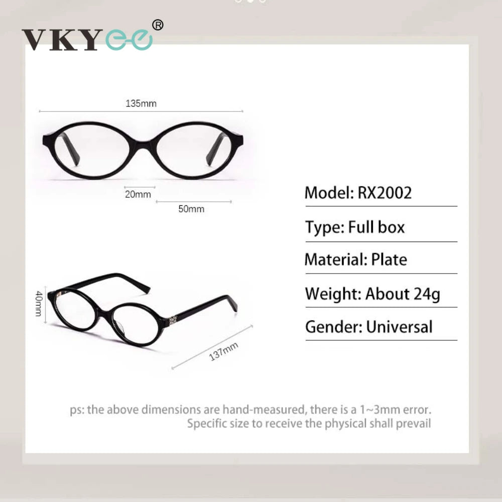 Vicky Women's Full Rim Oval Acetate Reading Glasses 20264