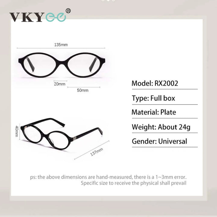 Vicky Women's Full Rim Oval Acetate Reading Glasses 20264