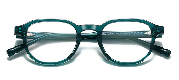 CCspace Women's Full Rim Oval Square Acetate Reading Glasses 802573