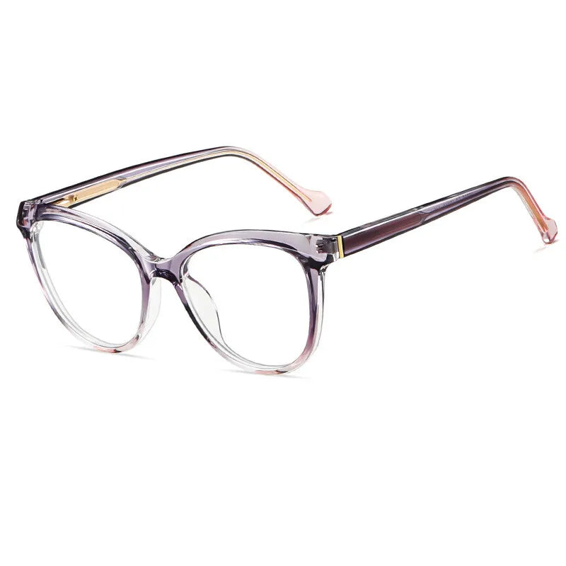 CCspace Women's Full Rim Square Tr 90 Alloy Reading Glasses 311153