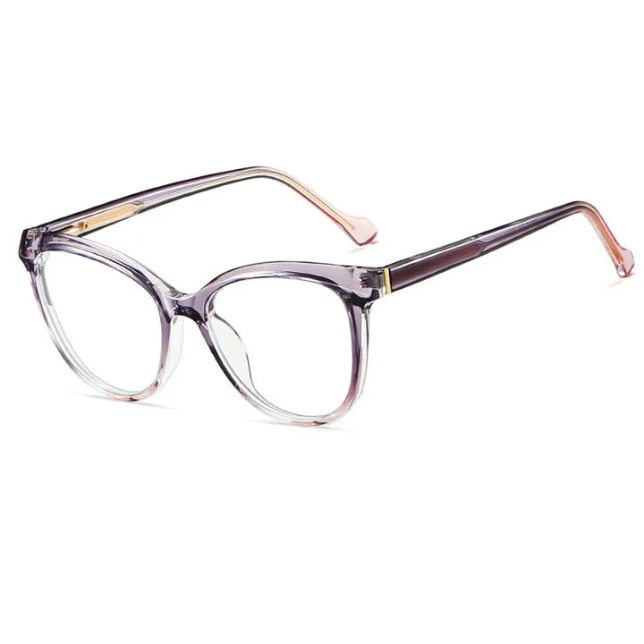 CCspace Women's Full Rim Square Tr 90 Alloy Reading Glasses 311153