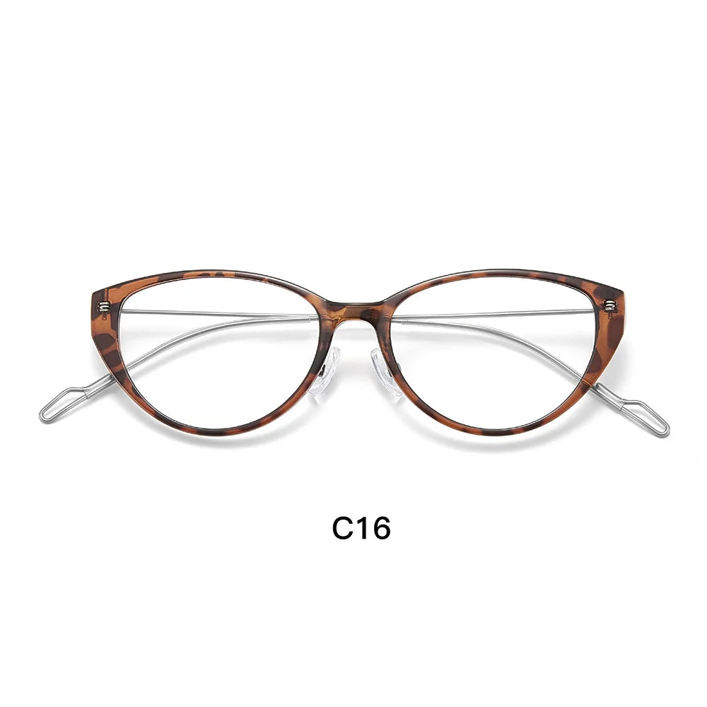 Gmei Optical 1002 women's cat eye TR90 prescription eyeglasses — view 5